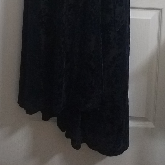 Dress the Population Black Velvet Wrap Dress NWT Size XL - Picture 7 of 11